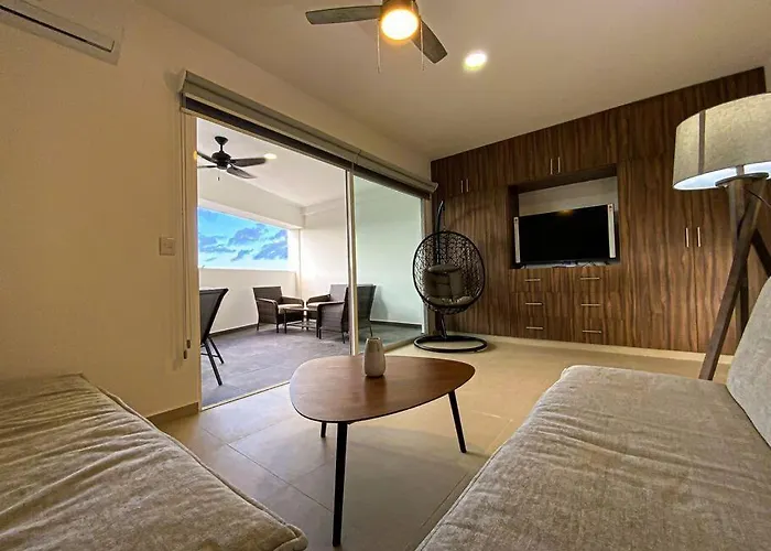 Departamento De Lujo A 10 Minutos De La Playa * Playa del Carmen